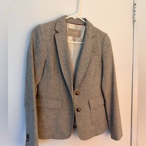 Banana Republic wool blazer in heather gray
